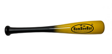Load image into Gallery viewer, Baseball or Softball 18" &  21" One Hand Training Bat  - BamBooBat - 28 Team Colors - Top & Bottom Hand Training