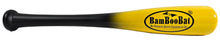 Load image into Gallery viewer, Baseball or Softball 18" & 21" One Hand Training Bat - BamBooBat - 28 Team Colors - Top & Bottom Hand Training