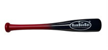 Load image into Gallery viewer, Baseball or Softball 18" &  21" One Hand Training Bat  - BamBooBat - 28 Team Colors - Top & Bottom Hand Training
