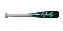 Load image into Gallery viewer, Baseball or Softball 18" &  21" One Hand Training Bat  - BamBooBat - 28 Team Colors - Top & Bottom Hand Training