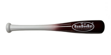 Load image into Gallery viewer, Baseball or Softball 18" &  21" One Hand Training Bat  - BamBooBat - 28 Team Colors - Top & Bottom Hand Training