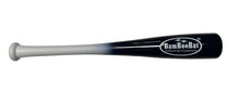 Load image into Gallery viewer, Baseball or Softball 18" &  21" One Hand Training Bat  - BamBooBat - 28 Team Colors - Top & Bottom Hand Training