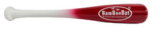 Load image into Gallery viewer, Baseball or Softball 18" & 21" One Hand Training Bat - BamBooBat - 28 Team Colors - Top & Bottom Hand Training