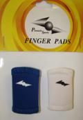 Load image into Gallery viewer, Royal Blue White Pinnacle Sports Athletic Finger Pad Protectors