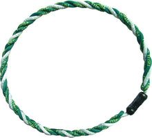 Load image into Gallery viewer, Forest and White Triad Team Color Necklace
