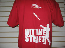 Load image into Gallery viewer, Red Pinnacle Sports Hit The Street T-Shirt
