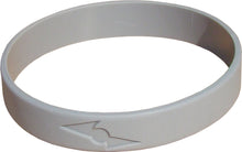 Load image into Gallery viewer, Grey Pinnacle Triad Titanium Rubber Band
