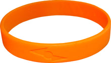 Load image into Gallery viewer, Orange Pinnacle Triad Titanium Rubber Band
