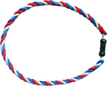 Load image into Gallery viewer, Riyal White Red Triple Triad Team Color Necklace