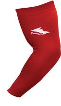 Load image into Gallery viewer, Red Pinnacle Sports Ion Compression Sleeve Long Black