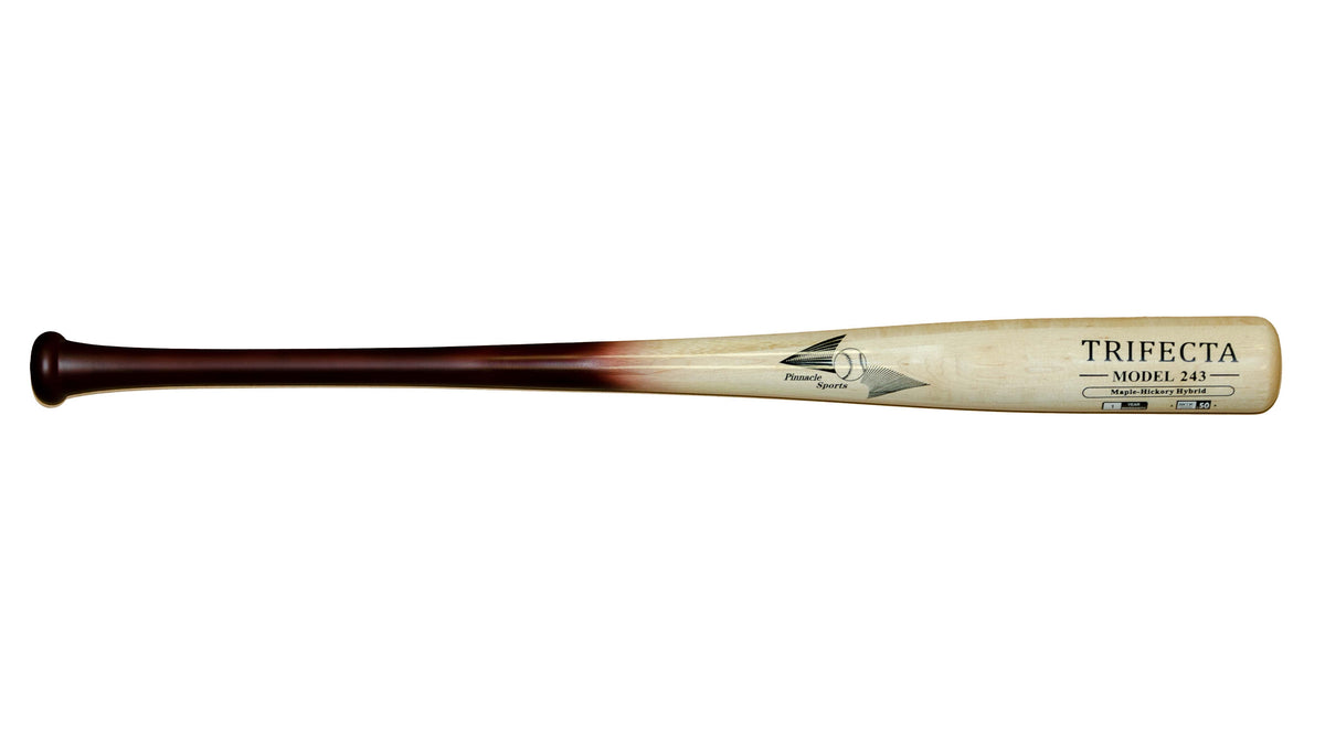 Maple & Hickory Wood with Bamboo Baseball Bat Hybrid