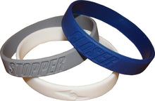 Load image into Gallery viewer, White Grey Navy Pinnacle Sports Playa Bands Multi Pack

