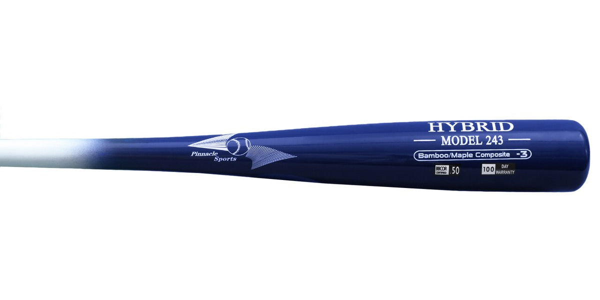 Pinnacle Sports Maple Hybrid Baseball Bat Model 243 and 271