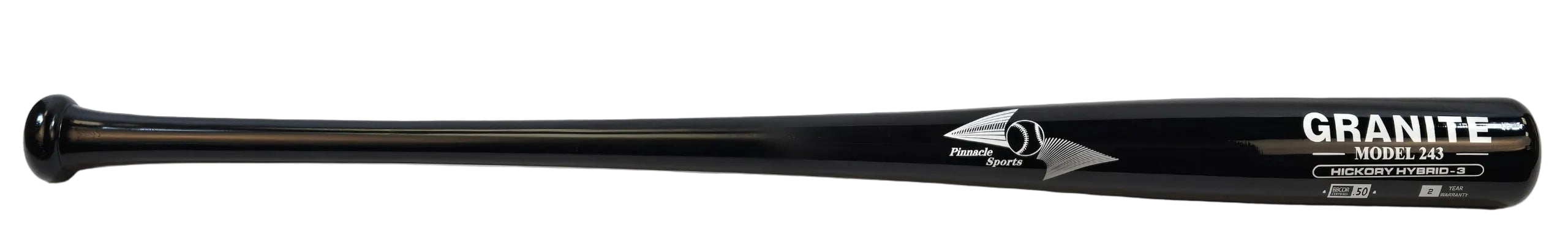 Hickory Wood & Bamboo Baseball Bat Hybrid - Granite Hybrid Series