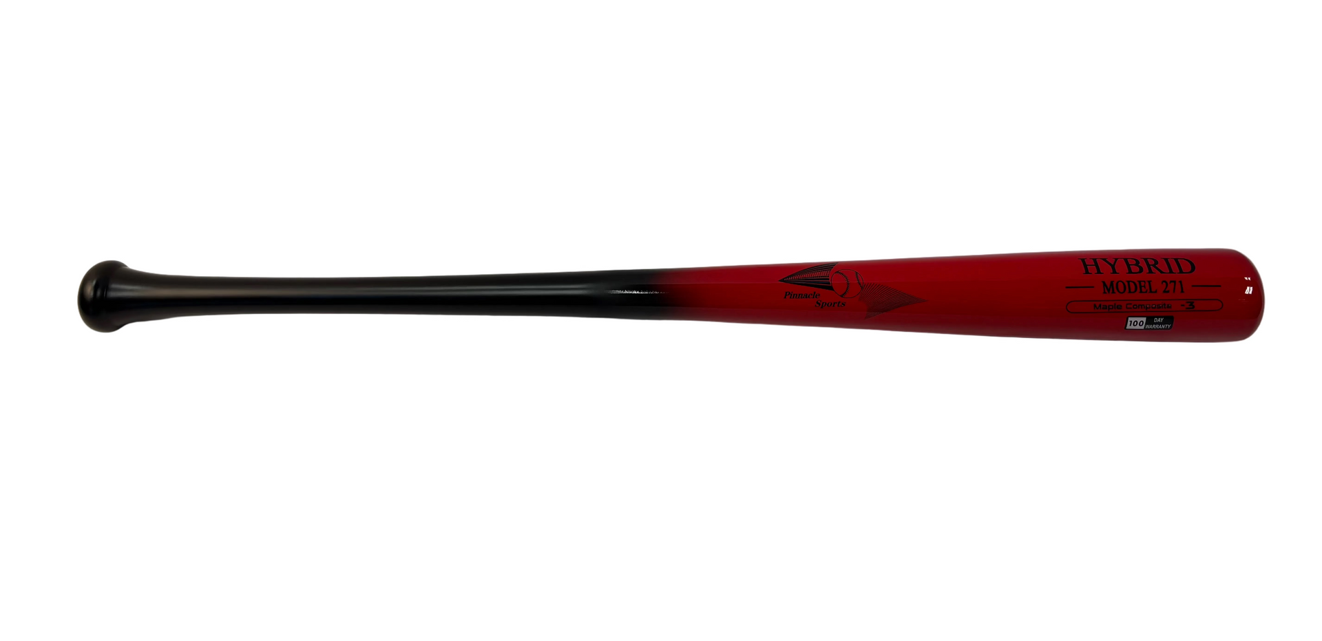 Maple Wood with Bamboo Baseball Bat Hybrid - Pinnacle Sports - 100