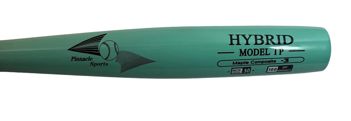 Maple Wood with Bamboo Baseball Bat Hybrid - Pinnacle Sports  - 100-Day Warranty