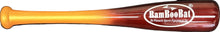 Load image into Gallery viewer, Baseball or Softball 18&quot; &amp;  21&quot; One Hand Training Bat  - BamBooBat - 28 Team Colors - Top &amp; Bottom Hand Training
