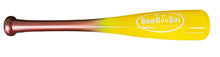 Load image into Gallery viewer, Baseball or Softball 18&quot; &amp;  21&quot; One Hand Training Bat  - BamBooBat - 28 Team Colors - Top &amp; Bottom Hand Training
