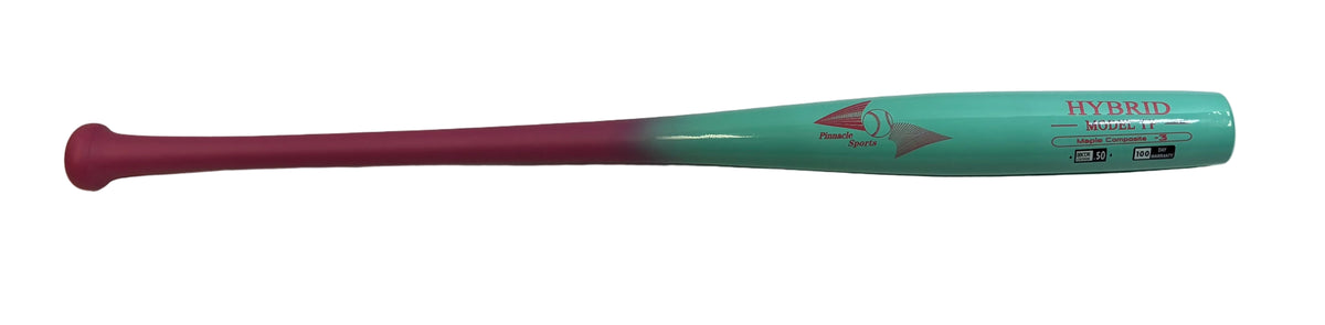 Maple Wood with Bamboo Baseball Bat Hybrid - Pinnacle Sports  - 100-Day Warranty