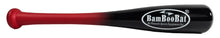 Load image into Gallery viewer, Baseball or Softball 18" &amp;  21" One Hand Training Bat  - BamBooBat - 28 Team Colors - Top &amp; Bottom Hand Training
