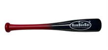 Load image into Gallery viewer, Baseball or Softball 18&quot; One Hand Training Bat  - BamBooBat - 16 Team Colors - Top &amp; Bottom Hand Training
