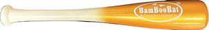 Baseball or Softball 18" &  21" One Hand Training Bat  - BamBooBat - 28 Team Colors - Top & Bottom Hand Training