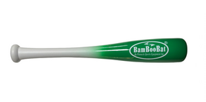 Baseball or Softball 18" One Hand Training Bat  - BamBooBat - 16 Team Colors - Top & Bottom Hand Training