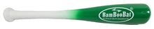 Load image into Gallery viewer, Baseball or Softball 18" &amp;  21" One Hand Training Bat  - BamBooBat - 28 Team Colors - Top &amp; Bottom Hand Training

