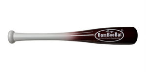 21" Baseball & Softball Bamboo Training Bat  - 16 Team Colors - One Hand Training Bat - Top & Bottom Hand Training  - Use For Softtoss