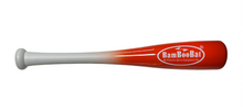 Load image into Gallery viewer, 21&quot; Baseball &amp; Softball Bamboo Training Bat  - 16 Team Colors - One Hand Training Bat - Top &amp; Bottom Hand Training  - Use For Softtoss
