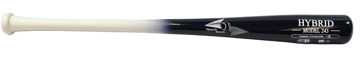 Maple Wood with Bamboo Baseball Bat Hybrid - Pinnacle Sports  - 100-Day Warranty