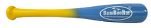 Load image into Gallery viewer, Baseball or Softball 18" &amp;  21" One Hand Training Bat  - BamBooBat - 28 Team Colors - Top &amp; Bottom Hand Training
