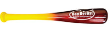 Load image into Gallery viewer, Baseball or Softball 18&quot; &amp;  21&quot; One Hand Training Bat  - BamBooBat - 28 Team Colors - Top &amp; Bottom Hand Training
