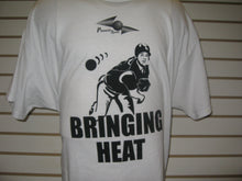 Load image into Gallery viewer, White Pinnacle Sports Bringing Heat T-Shirt
