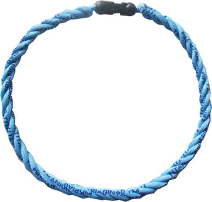 Columbia Blue Triad Team Color Necklace