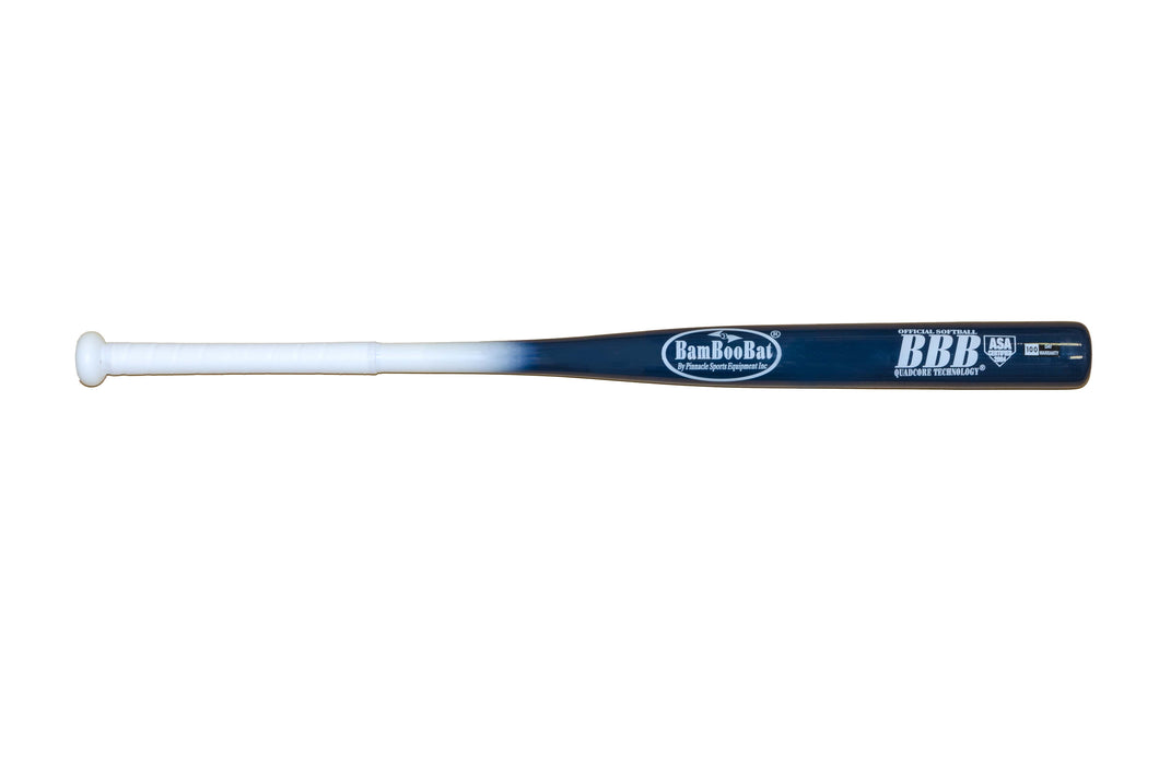 Bamboo Softball Bat - BamBooBat -  15 Team Colors - ASA Approved - 100 Day Warranty