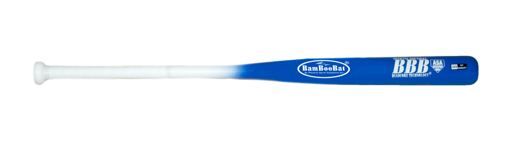 Blue BamBooBat Softball Bat - ASA Approved with 4 Colors