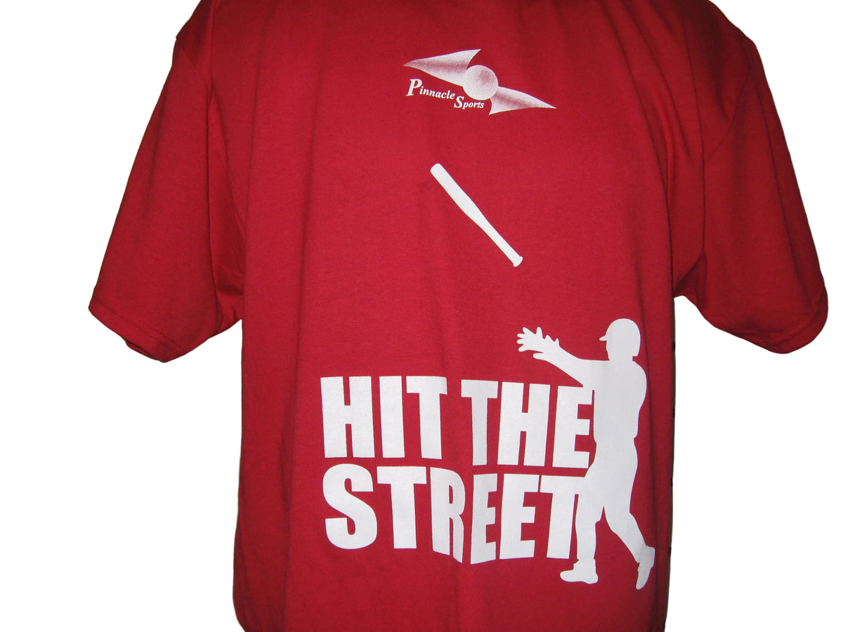 Red Pinnacle Sports Hit The Street T-Shirt