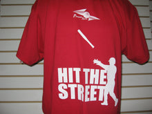 Load image into Gallery viewer, Red Pinnacle Sports Hit The Street T-Shirt
