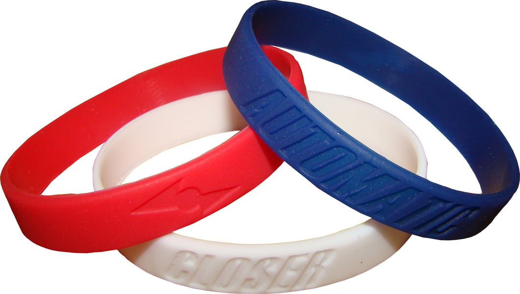 Red White Navy Pinnacle Sports Playa Bands Multi Pack