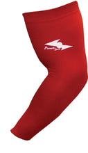 Load image into Gallery viewer, Red Pinnacle Sports Ion Compression Sleeve Long Black

