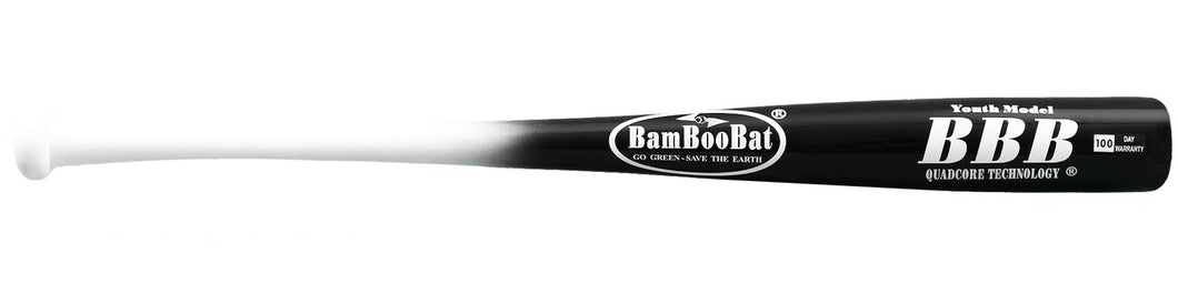 White BamBooBat Youth Model with 5 Colors