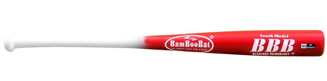 Red BamBooBat Youth Model with 5 Colors