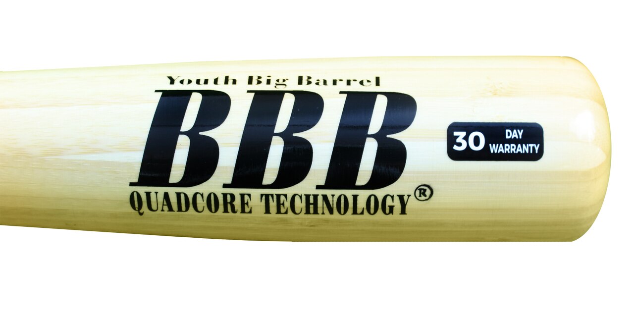 Bamboo BBB Quadcore Technology Wood Bat 30 24 oz 2 1/4 Barrel Bamboo BBB Quadcore Technology Wood Bat 30 24 oz 2 1/4 Barrel